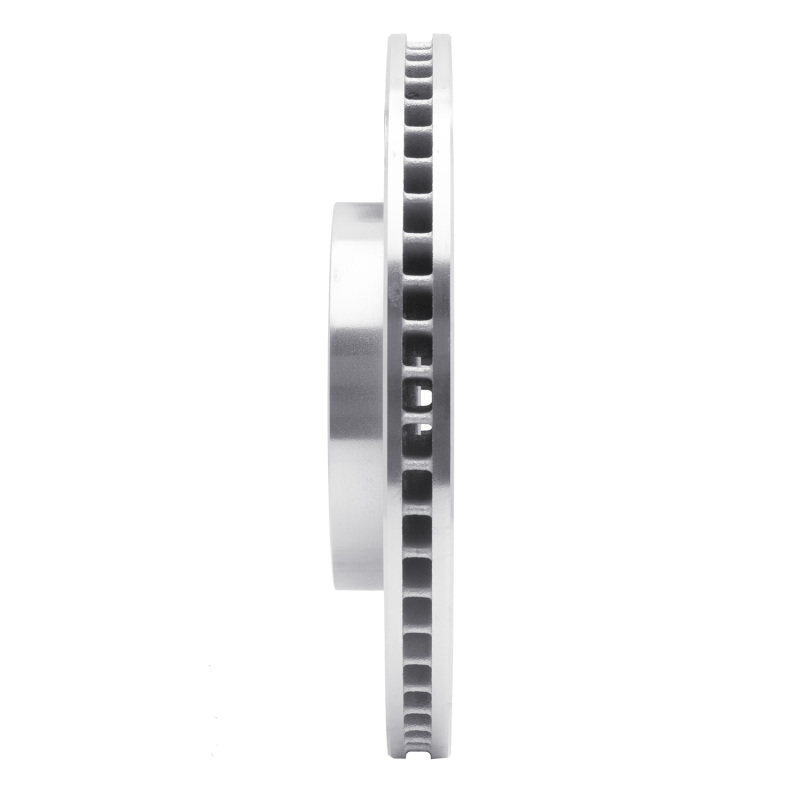 Honda Accord Sedan Brake Rotor (1) - Front Left - R1 Concepts - Drilled & Slotted - Silver - `13-`22